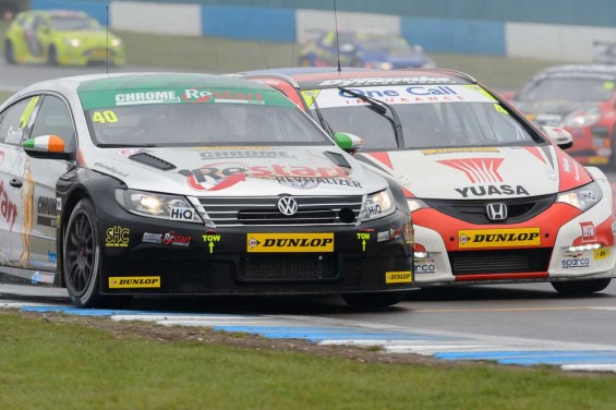 Strong pace at Donington Park